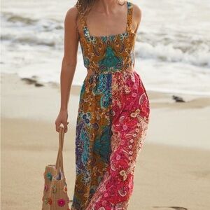 Anthropologie The Piper Cutout Jumpsuit sz L